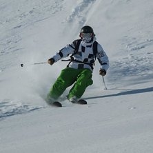 Get the fuck out of my way fool!. Foto: Viktor Leandersson. &Aring;kare: Viktor M&aring;nsson (jag).