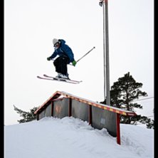 Gap to rail.. Foto: Ronny Wallberg. &Aring;kare: Kim &Aring;ngh.