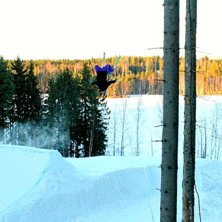 i flying upside down! :D. Foto: Ann Jonsson. &Aring;kare: Joseph Jansson.