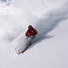 Sch&ouml;n sv&auml;ng i Lost Boys Pass. Foto: Patrik Holmqvist. &Aring;kare: Martin Arvidsson.