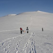 efter att vi kommit upp f&ouml;r kungsliften, fortsatt. Foto: Janina Sundqvist.