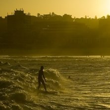 Fotade n&aring;gra locals i solnedg&aring;ngen... Foto: Simon Pont&eacute;r. &Aring;kare: Locals.