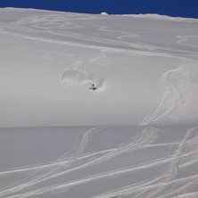 Powderday. Foto: Markus Wib&auml;ck. &Aring;kare: Sebastian Wincrantz.