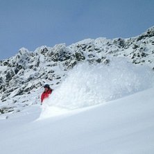 Puder&aring;kning i kittelfj&auml;ll sn&ouml;n var ganska bra i. Foto: fredrik Martinsson. &Aring;kare: Daniel forsberg.