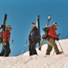 En h&auml;rlig dag p&aring; fj&auml;llet med toppturer.. Foto: Marcus. &Aring;kare: Puder,Kax &amp;amp; Stelben.