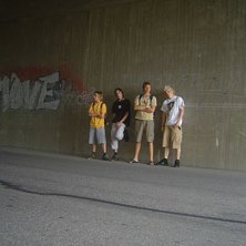 ghetto. Foto: cameran sj&auml;lv. &Aring;kare: adde,sebbe,niclas och tommie.