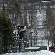 en trehundrasextiogrders snurr med en mute!. Foto: lennart nilsson. &Aring;kare: Claes Hedlund (jag).