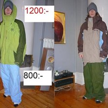 Till v&auml;nster, Rip Curl storlek XL 2008

Till h�. Foto: Eric Tidlund.