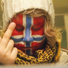 s&aring; klart man ska st&aring; f&ouml;r vart man kommer ifr&aring;n. Foto: kristine G aune.