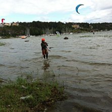 ska ta upp draken. Foto: maria haglund. &Aring;kare: dalton haglund.