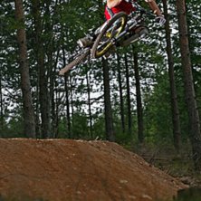 Jacob satte upp externa blixten och jag langar en . Foto: Jacob Gustafsson. &Aring;kare: Anders Solin.