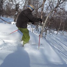 &Auml;lskar Ramis r&auml;cker med 3 m utanf&ouml;r pisten. Foto: Alex Sellman. &Aring;kare: Jacob Christensson.