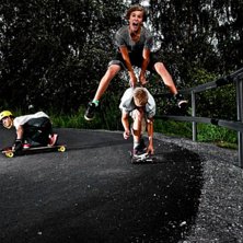 Foto: Andreas Bryngel (jag). &Aring;kare: Johan Boman, Algot Olsen, Hjalmar Olsen.