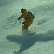 Bel&ouml;ning efter en l&aring;ng hike!. Foto: Tommy Wrammer. &Aring;kare: Pontus Gille.