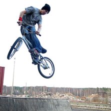 Hopp i spinen.. Foto: Andreas Hansson. &Aring;kare: Johan Lilja.