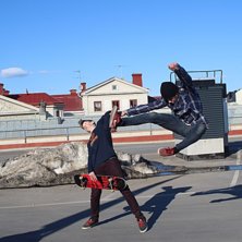 Dropkick swag. Foto: Calle Wahlberg. &Aring;kare: Filiph Carl&eacute;n, Mattias Widorson.