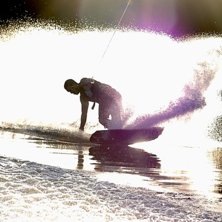 Sweet wakeboardsession i LKP!. Foto: Jonas Bj&ouml;rk. &Aring;kare: Filip Eriksson.