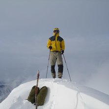Sydtoppen p&aring; Keb.. Foto: AJ. &Aring;kare: David.