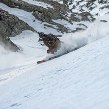 Marcus Rentschler l&auml;gger sv&auml;ngar nedf&ouml;r Canale . Foto: Axel Adolfsson.