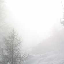 Schysst ljus i liften.. Foto: P&auml;r Alenbrand.