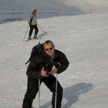 Tr&ouml;tt efter kr&auml;vande &aring;kning..hmm. Foto: Nicklas Bengtsson. &Aring;kare: Mikael Blom.