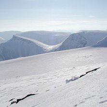 Utsikt fr&aring;n Kebnetjockas topp (ligger l&auml;ngs den . Foto: Anders Palm.