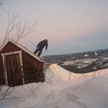 k&ouml;rde p&aring; ett tak i kanis. Foto: brorsan. &Aring;kare: jag..