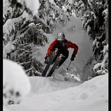 Anders hitting the trees. Foto: Rob Hamilton-Smith. &Aring;kare: Anders.