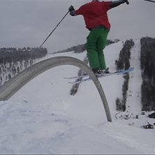 Jag railar p&aring; en rainbow . Foto: Erik kn. &Aring;kare: Oskar &Aring;kerstr&ouml;m.