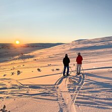 Tillsammans mot soluppg&aring;ngen.