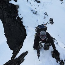 Vissa korta delar av kammen &auml;r exponerad. Foto: tryggve tir&eacute;n.