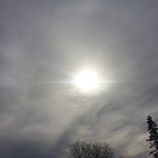 Sola p&aring; vei frem og supre forhold i bakken ?
.