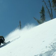 V&aring;rpuder i Fernie! S&aring;dana dagar som denna fanns . Foto: Carl Bromarker. &Aring;kare: Filip Eriksson.