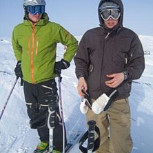 En kall men mycket fin dag p&aring; fj&auml;llet .