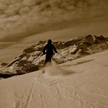 Lite sk&ouml;n skid&aring;kning i Italien. Foto: Pelle Lar&aring;s. &Aring;kare: Anton Moritz.