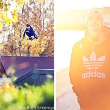 Viktor f&aring;r h&ouml;jd &ouml;ver spinen!. Foto: Jonathan Birkemyr. &Aring;kare: Viktor Sporrong.