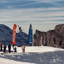 November loven i Tignes va alltid balla, parkskola. Foto: Sanna Gavel. &Aring;kare: Linus Hougland.