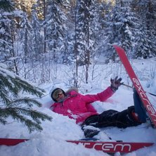 jag softar!! . Foto: Christoffer Wasteg&aring;rd. &Aring;kare: oskar str&ouml;mberg.