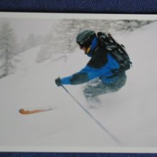 Pudervecka i St Foy.. Foto: Johan Berglund. &Aring;kare: Filip Boman.