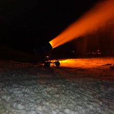 Sn&oslash;kanonene kj&oslash;re for fullt ????
Endelig s&aring; kal.
