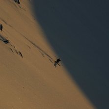 En fantastisk dag i sarek avskutas h&auml;r med ett &aring;. Foto: Christer T Harnesk. &Aring;kare: Odd-Erik R&ouml;nning.