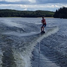 Wakeboard pic from the summer :) in sweden. thats .