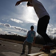 Jag kan inte vad alla skatetrick heter men bilden . Foto: Max Ekholm. &Aring;kare: Martin Flenhagen.