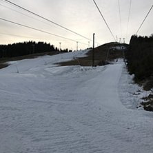 Sn&oslash;leggingen fortsetter
Vi fikk produsert litt sn.