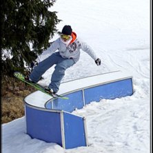 En h&auml;rlig dag i backen med en gullig baksm&auml;lla. Foto: julius Aspman. &Aring;kare: Jonathan Helin.