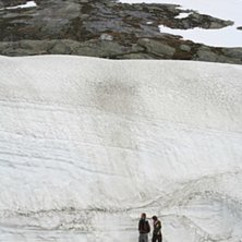 Lagom med sn&ouml;.. Foto: Marcus Svensson. &Aring;kare: Croy, Maxi.