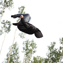 backflip. Foto: Joakim Stor&auml;ng. &Aring;kare: Jag.