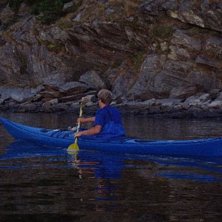 En riktigt sk&ouml;n kajaktur!. Foto: Johan Olofsson. &Aring;kare: Anders Johansson.