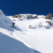 Upp p&aring; kammen ovanf&ouml;r Grattalu (n&auml;ra v&auml;dermast. Foto: Markus Andersson. &Aring;kare: Jesper Peters&eacute;n.