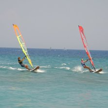 Grekland Rhodos! v&auml;rldens vinds&auml;kraste st&auml;lle :. Foto: Ingela Westin. &Aring;kare: Sofia lansburgh och Susanna westin.